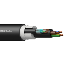PROCAB PNC2517/1 Kabel hybrydowy: LAN i zasilanie – CAT7 S/FTP i 3G2.5, 100 m